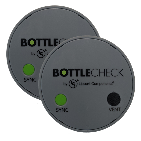 LCI Lippert Bottlecheck Bluetooth Gas Level Indicator, Twin Pack