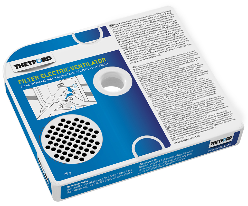 Thetford C260 Replacement Carbon Filter, 93467/1123