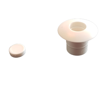 Hobby 15mm White Plug for Side Guard Bumper