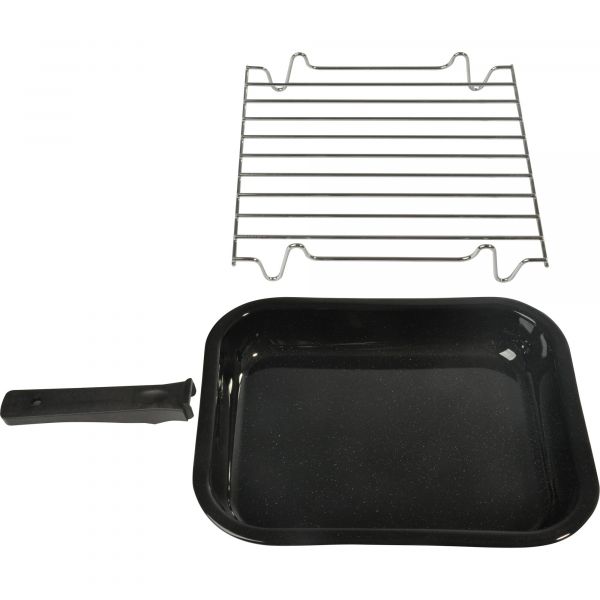 Thetford oven pan, rack and handle for Duplex and Triplex