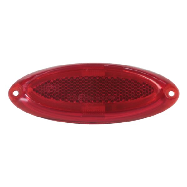 Dimatec Red Oval LED Marker Light 12V