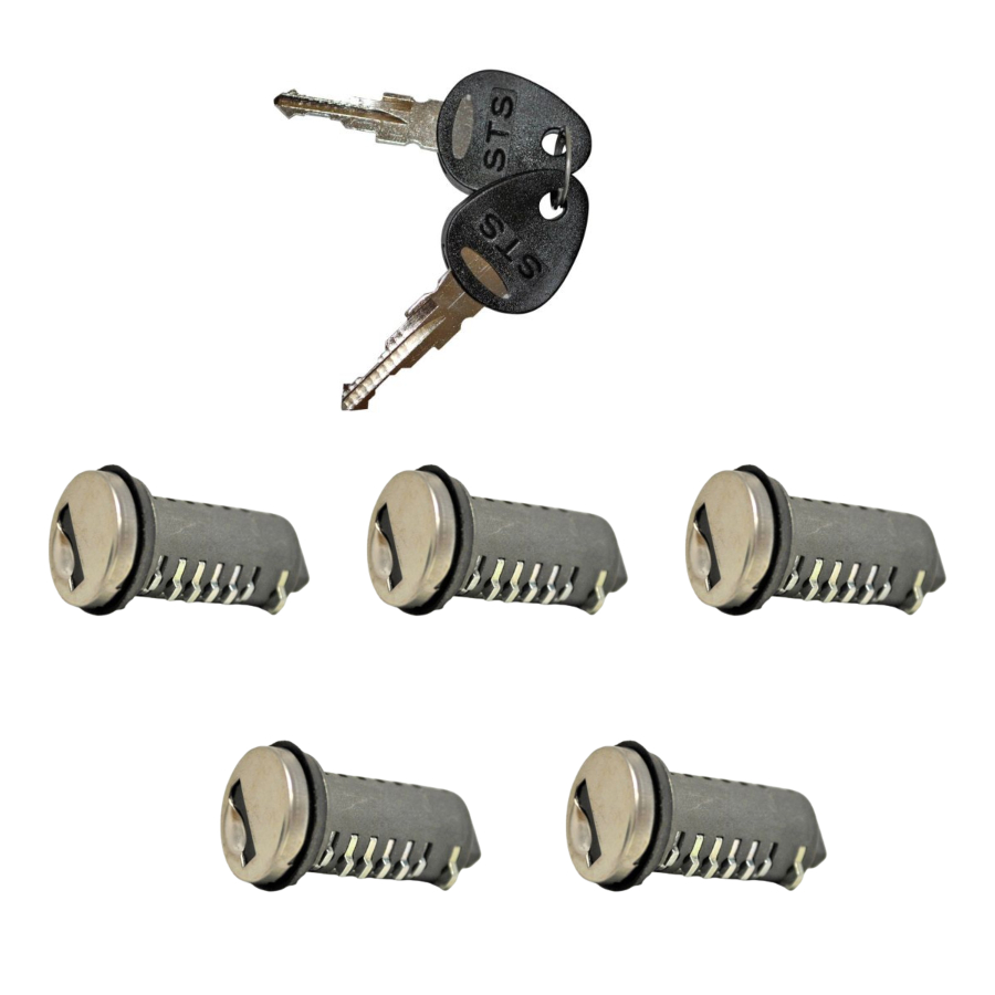 Standard Barell Cylinder for STS System 5x with Keys