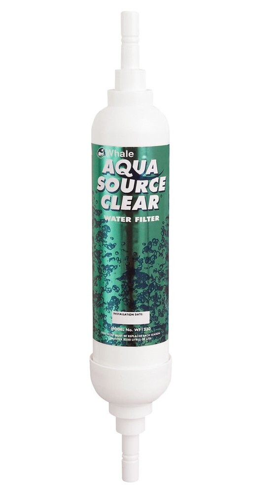 Whale Aquasource Clear 12mm Inline Filter WF1230