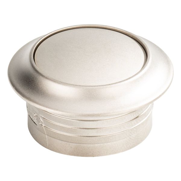 Replacement Push Button For Caravan Cupboards, Matt Chrome