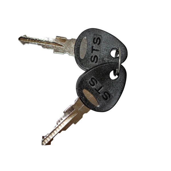 STS key system: 3 barrels and 2 keys
