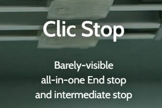 Clic® Stop curtain end clips for caravans, set of 5
