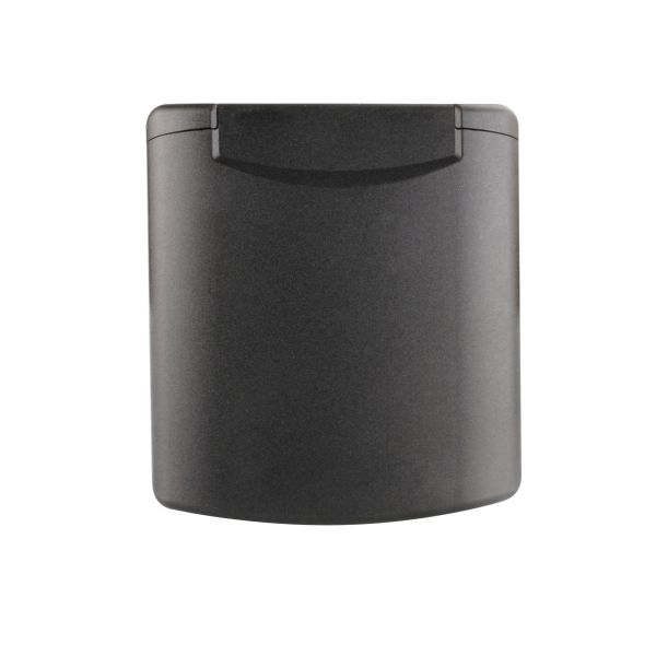 ABL Spare Lid for CEE Power socket, black