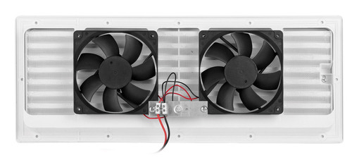 VITRIFRIGO ventilation grill with two fan motors, 12V