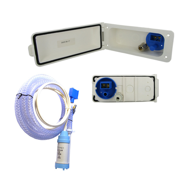 COMET water service flap for water inlet, socket and pump VIP-Plus, white