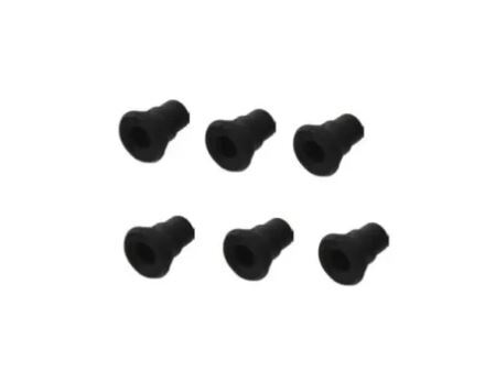 Thetford pan support bushes for stove, set of 6, black, SSPA0800