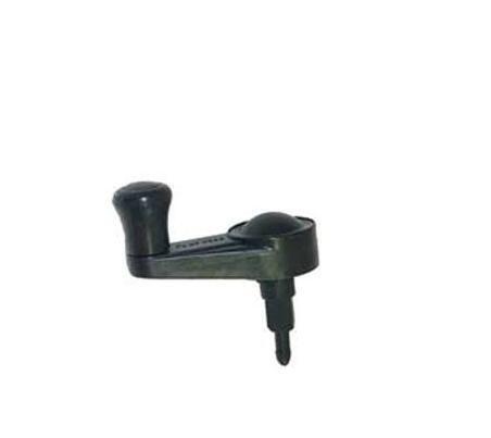 Window winder handle, black, commonly found on some Australian caravans