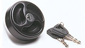 LILIE Water Filler Cap for Caravans & Motorhomes, BLACK