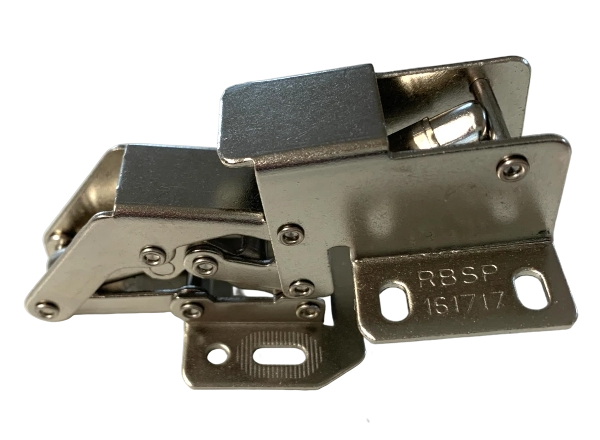 DGN metal hinge for caravan and motorhome top cupboards