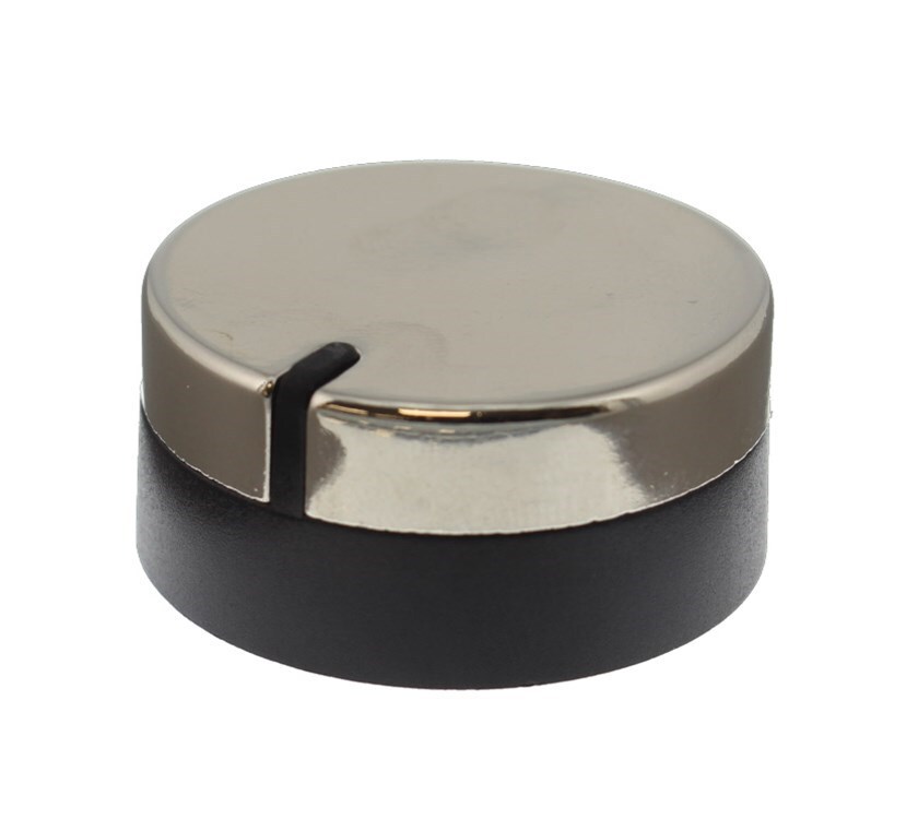 Thetford K1520 knob for cooker and oven, chrome