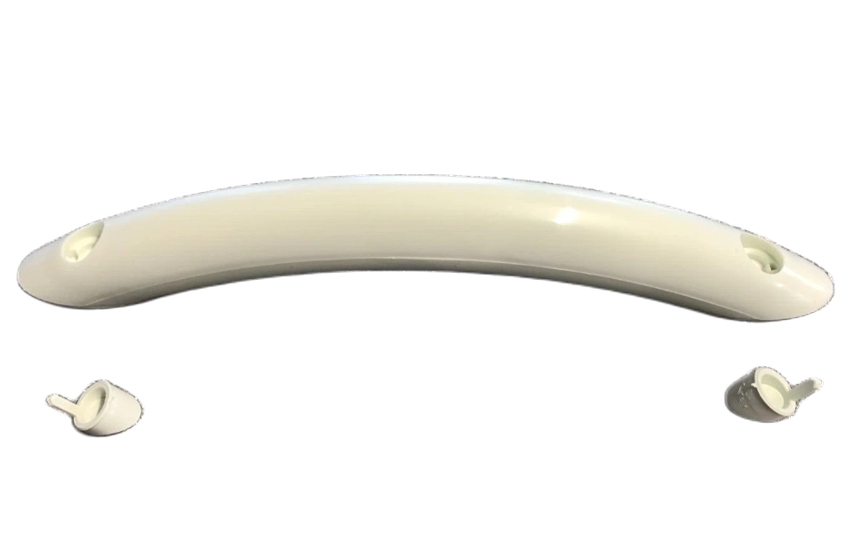 Elddis Compass Caravan Grab Handle, curved, white