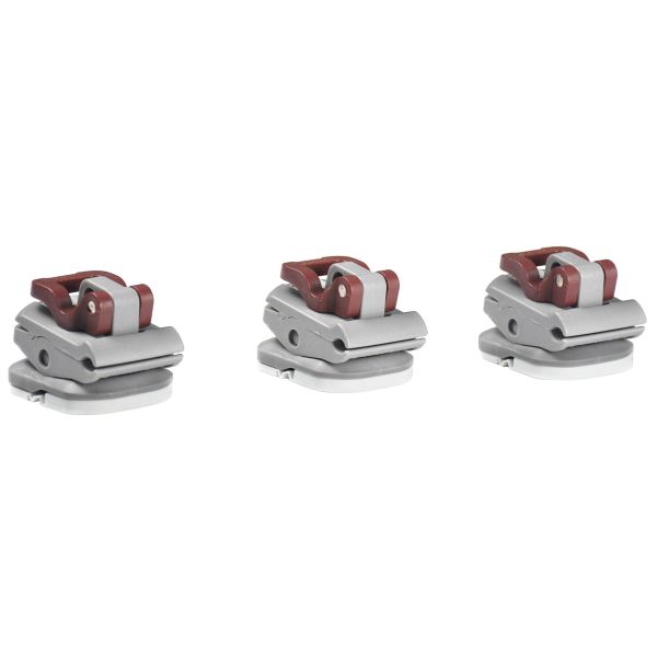 Camptech Uniloc awning brackets for caravans, set of 3
