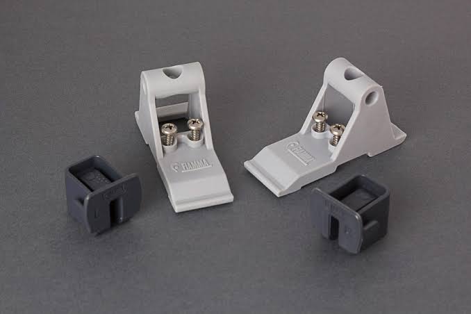 Fiamma Side Panel Fixing Kit Clip System for F45i/F45Ti/F45S Awnings (98655-897)