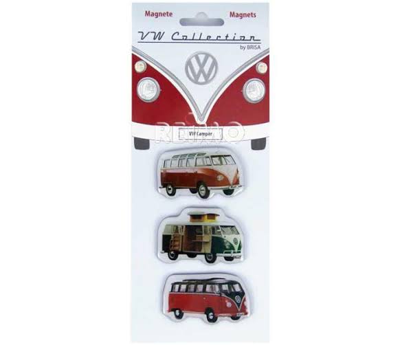 VW camper magnets, set of 3, VW collection