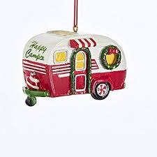 Happy Camper RV Christmas Ornament by Kurt Adler