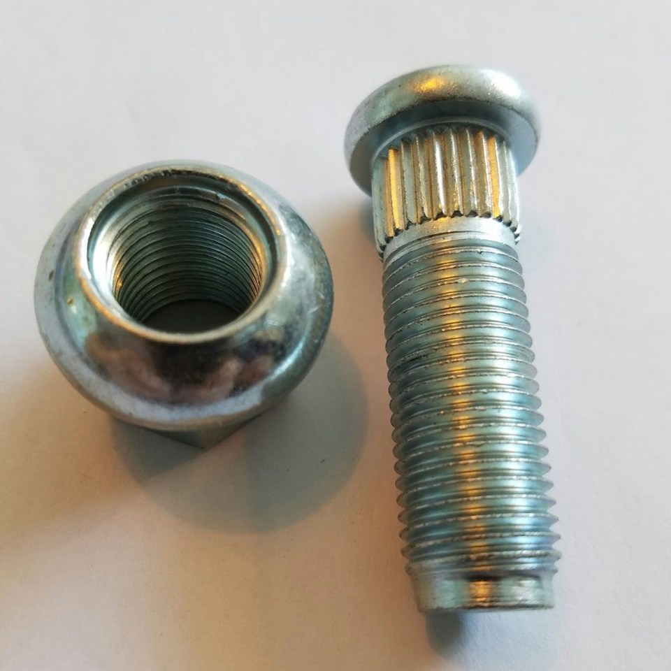 KNOTT wheel stud/ bolt with nut, M14 x1.5 x30