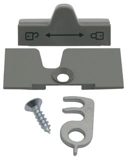 Dometic fridge door lock, Grey, No. 241275730/0