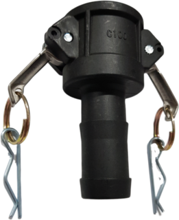 25mm Type C Camlock Polypropylene for grey water system on caravans and motorhomes