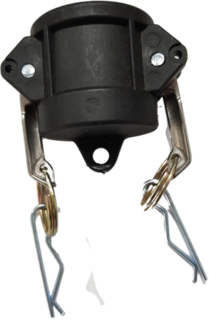 25mm Type DC Camlock Polypropylene for caravans and motorhomes