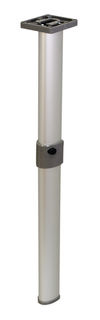 Foldable Table Leg for Caravans, Matt Silver