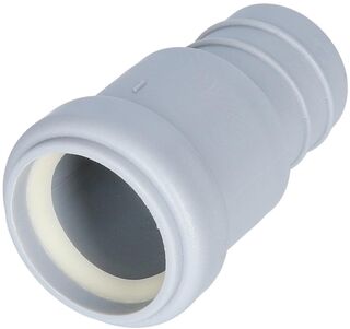 Carysan Adapter Piece for grey water, 28mm Pipe to 25mm Spiralhose