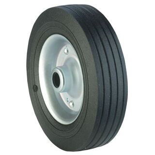 WINTERHOFF Replacement Wheel Solid Rubber With Steel Rim, 200 x 50mm