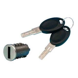 Dometic barrel and keys for FAWO HSC key system