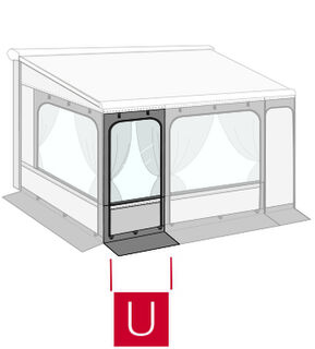 Fiamma Privacy Room 150cm Extension Front Panel