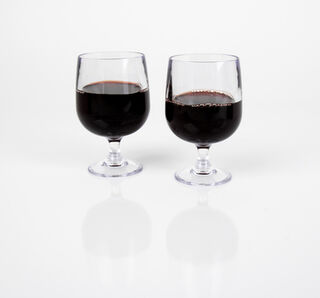 Camp4 Set of two wineglasses PICCOLO, made out of SAN, 250ml
