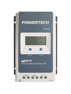 Powertech V2 MPPT Solar Charge Controller Lithium/Lead Acid 12-24V/30A