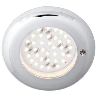 Frilight Recessed LED Light Nova, chrome, with Switch