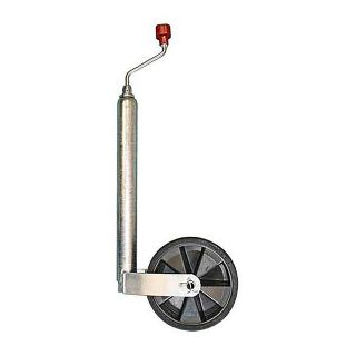 AL-KO 48mm Jockey Wheel with Solid Plastic Wheel, 1222435