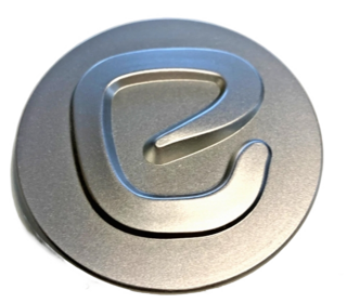 Alloy Wheel Plastic Centre Cap Satin Silver 60mm for Elddis Caravan