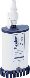 Reich Tandem High Power Twin Submersible Water Pump 12V,  for HYMER vans, soft hose