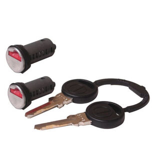 Zadi Cylinder Lock with Keys for Zadi Doors 3-7, 2x barrels