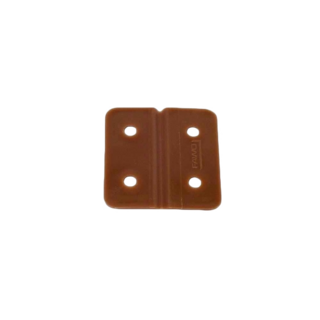 Fawo Flat Plastic Furniture Hinge 40 x 44 mm, 10 Pack