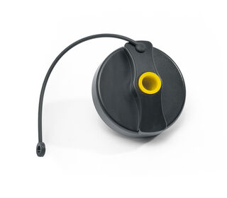 FAWO ABL replacement lid for DIESEL filler 08 on motorhomes, black
