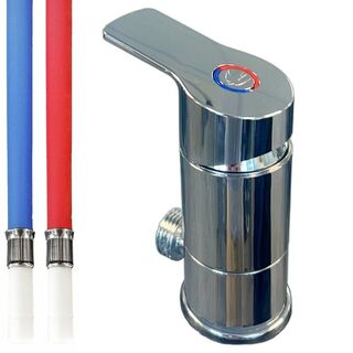 Reich Shower Tap Mixer Chrome Plastic for Swift, Sprite & Sterling Caravans & Motorhomes