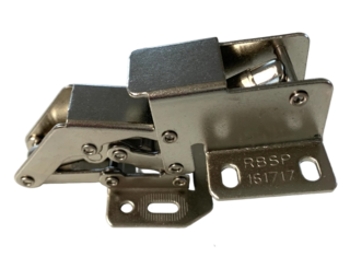 DGN metal hinge for caravan and motorhome top cupboards