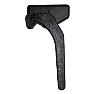 Polyplastic bolt lock for window, black, Polyfix