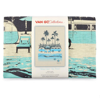 Van Go Collections Tea Towel, Hippy Days