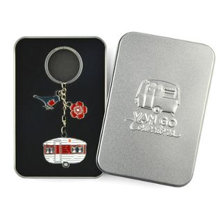 Van Go Collections Caravan Key Ring, Mini, Spring Red