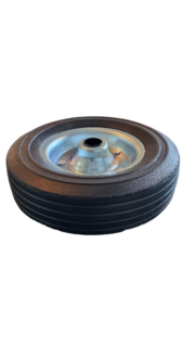 Carbest Replacement Rubber Wheel for jockey wheel with metal rim