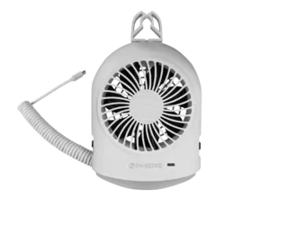 Sphere Camper Blade Fan and Dual Light