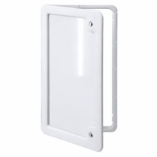 Thetford Model 4 Service Door, Complete with Bailey White GRP Panel