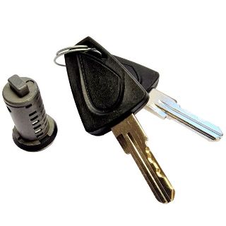 STS barrel and two keys for caravans and motorhomes
